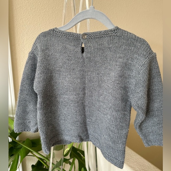 Beautiful ZARA Cable Knit Unicorn Sweater - Picture 4 of 6